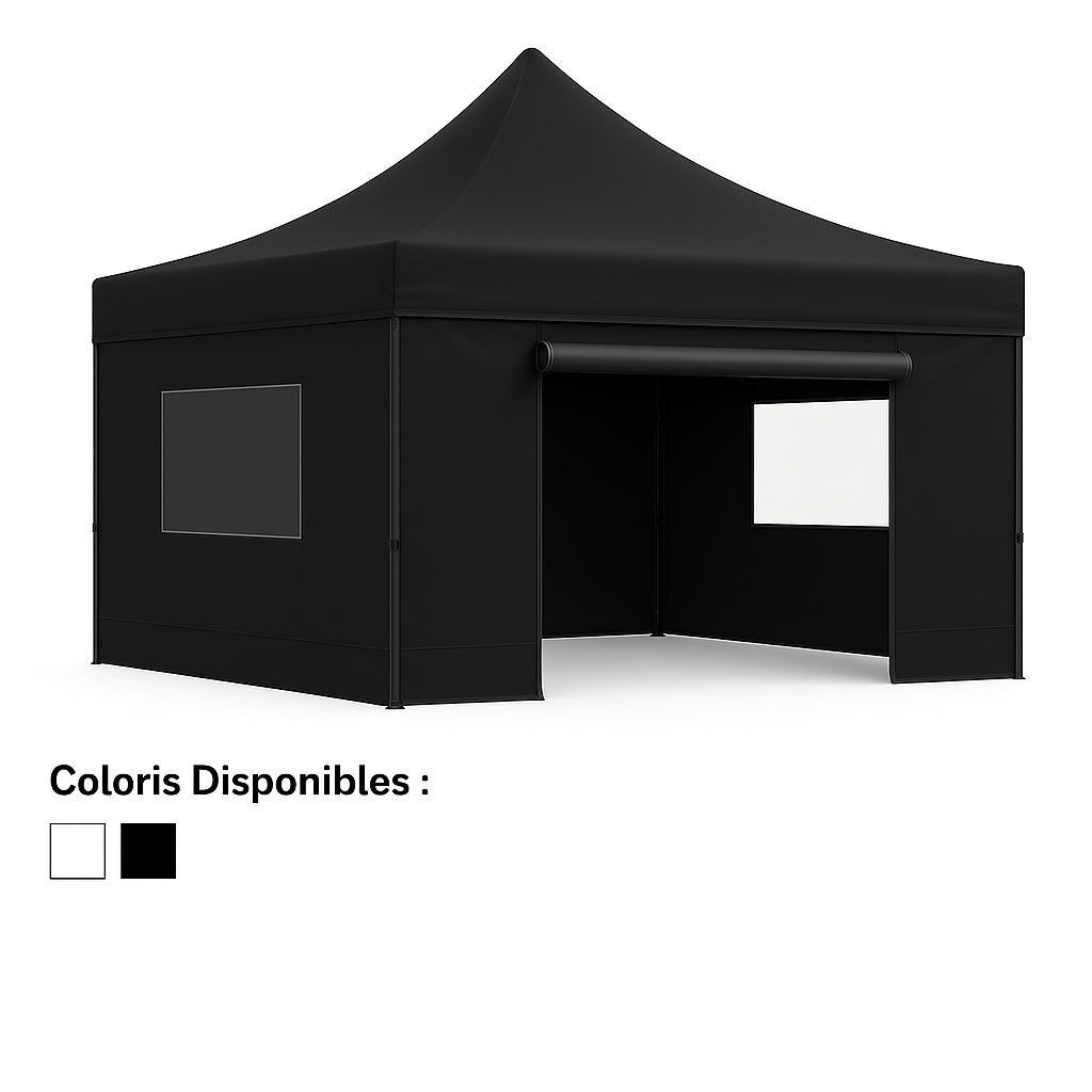 Barnum pliant PRO 3x3 Alu 55 - Côtés en option