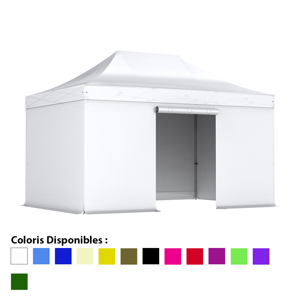 Barnum pliant 3x4.5mAlu 45 - Côtés en option