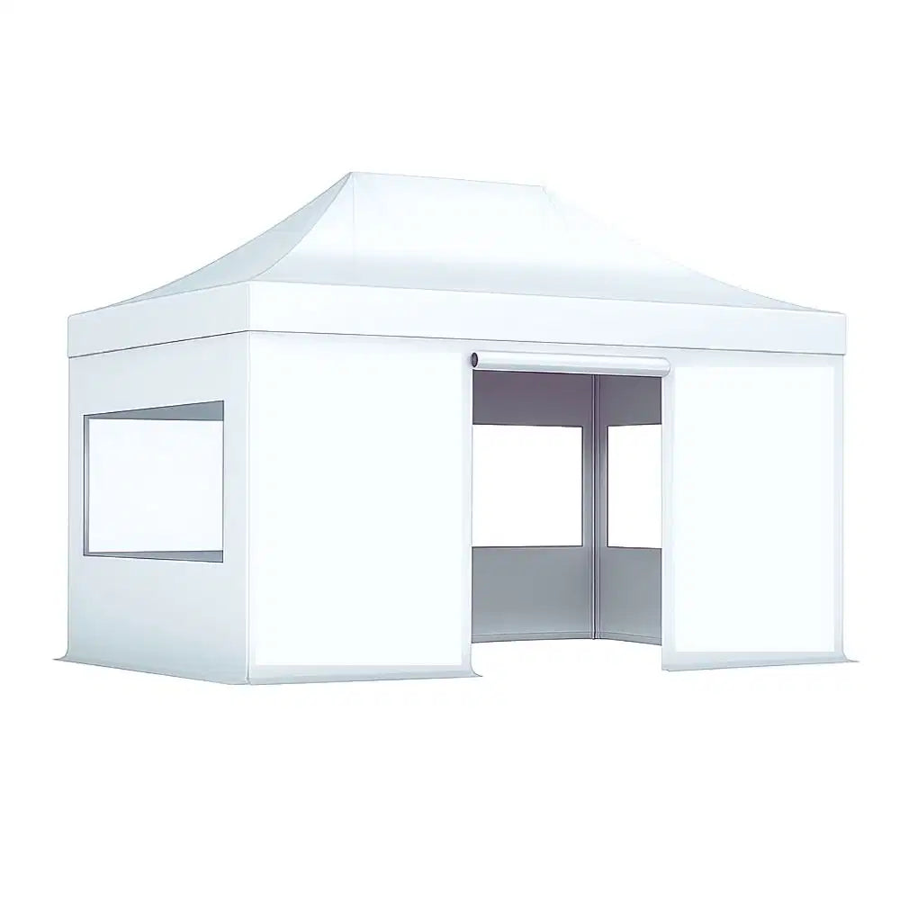 Lot complet bâches latérales Polyester pelliculé PVC 380g/m² - ⚠ Structure et toit non inclus