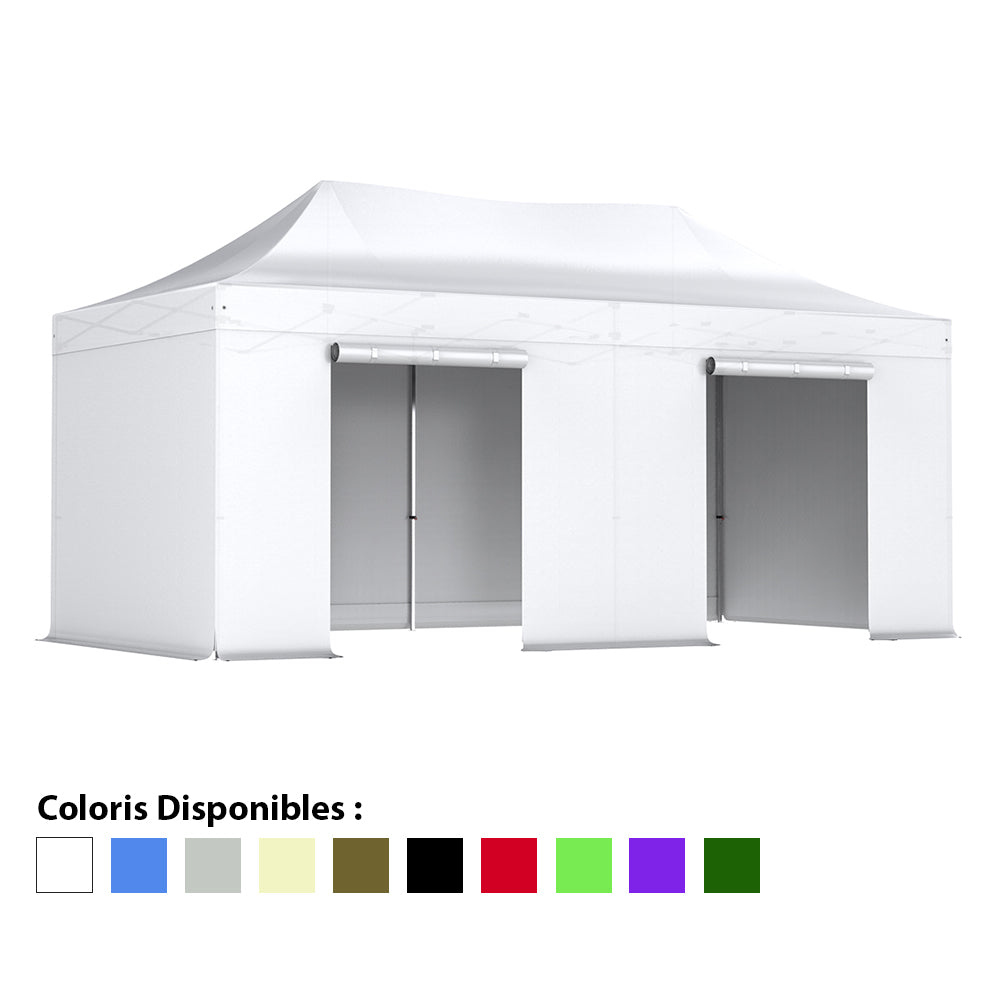 Tente pliante 3x6m Acier 32mm