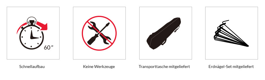 Tente pliante 3x6m Acier 32mm