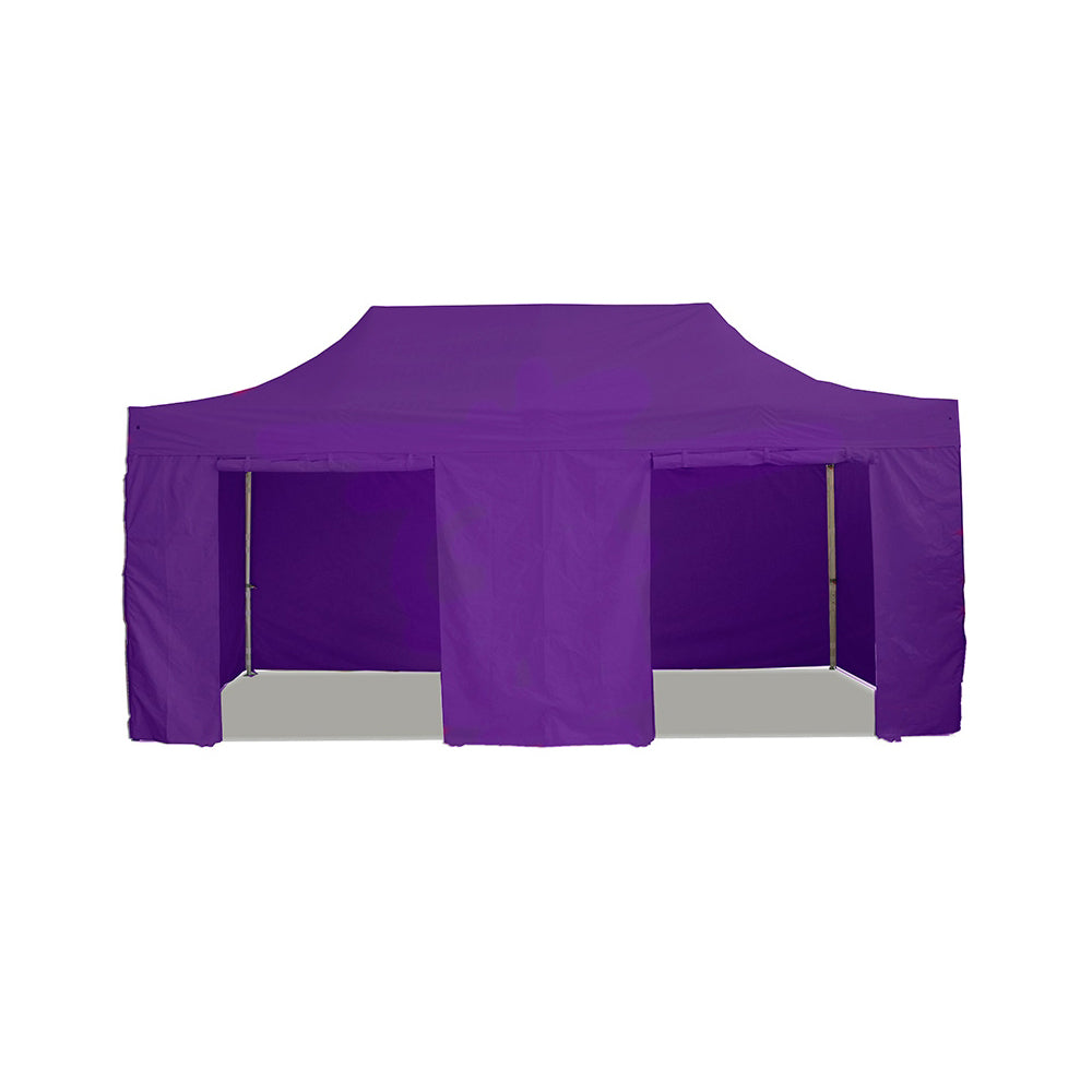 Barnum pliant 3x6m Alu 45 - Côtés en option
