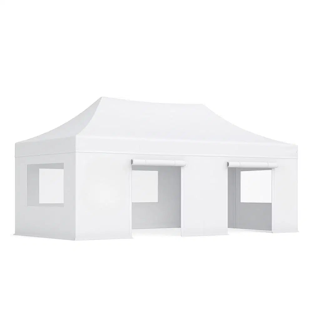 Lot complet bâches latérales PVC 580g/m² - ⚠ Structure et toit non inclus