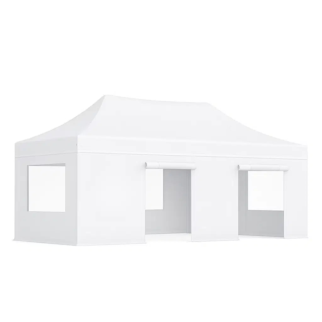 Lot complet bâches latérales PVC 580g/m² - ⚠ Structure et toit non inclus