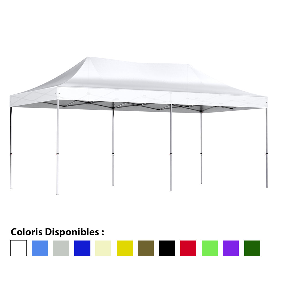 Barnum pliant 3x6m Alu 45 - Côtés en option