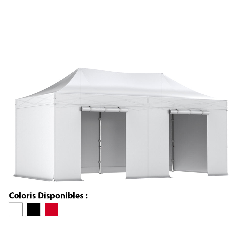 Barnum pliant PRO 3x6 Alu 55 - Côtés en option