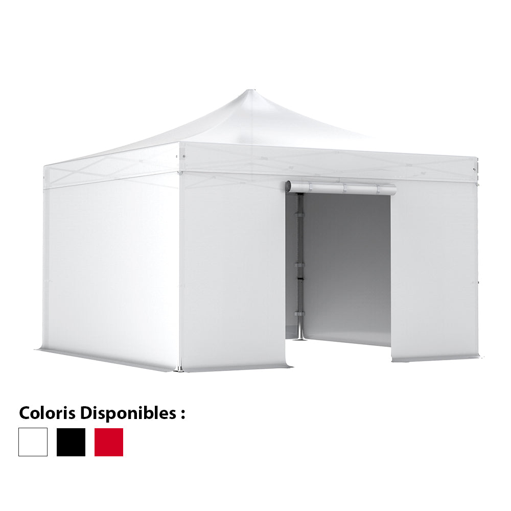 Barnum pliant 4x4m Alu 45 - Côtés en option