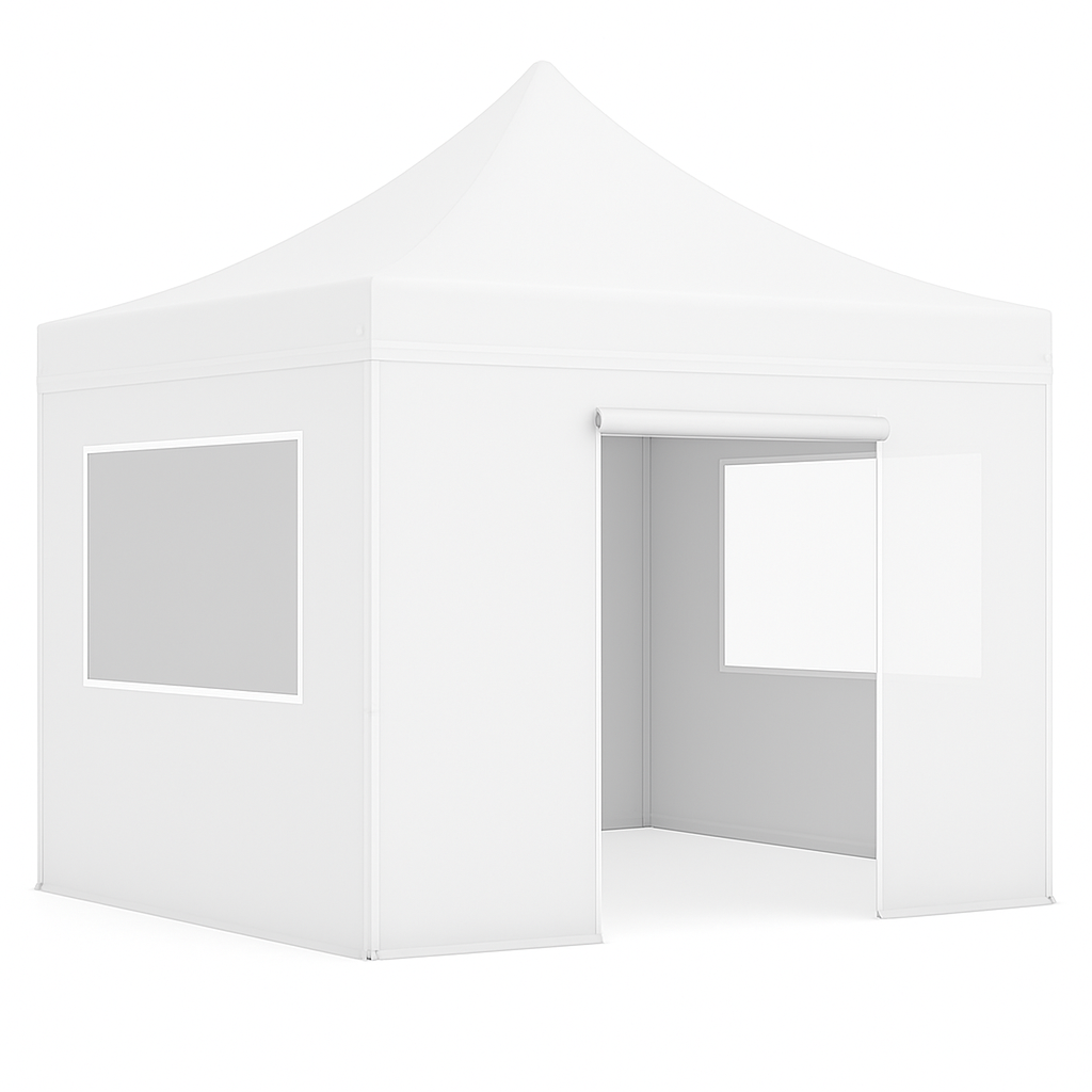 Barnum pliant 4x4m Alu 45 - Côtés en option