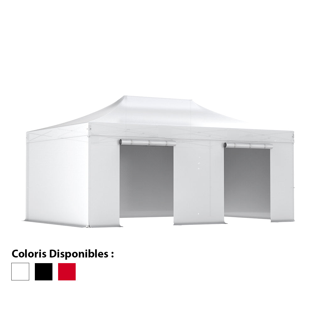 Barnum pliant PRO 4x6 Alu 55 - Côtés en option