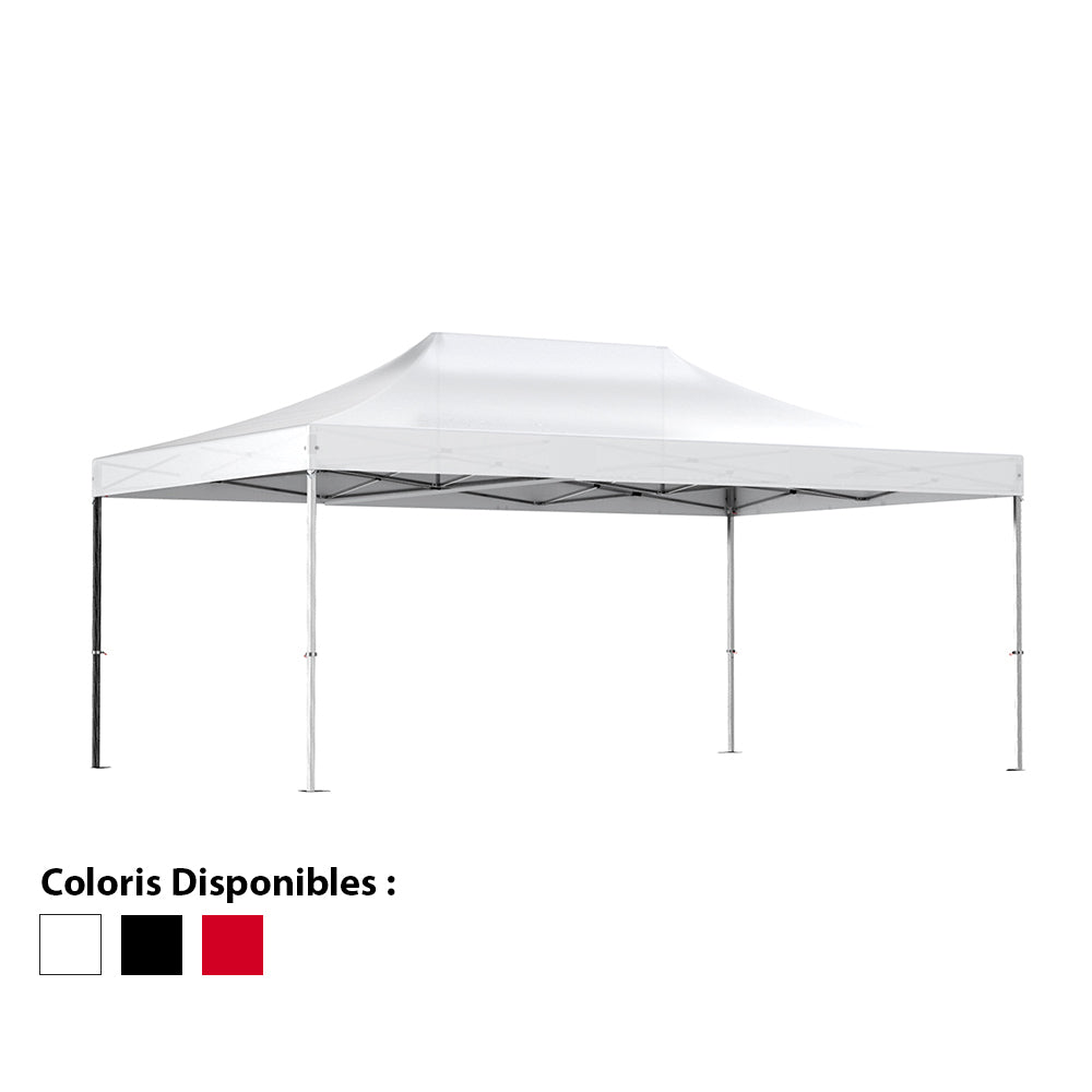 Barnum pliant PRO 4x6 Alu 55 - Côtés en option