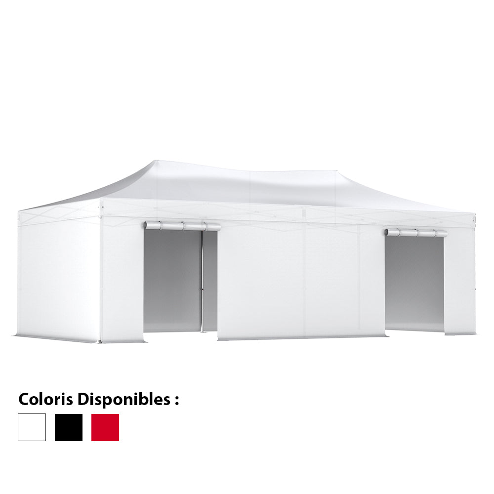 Barnum pliant PRO 4x8 Alu 55 - Côtés en option