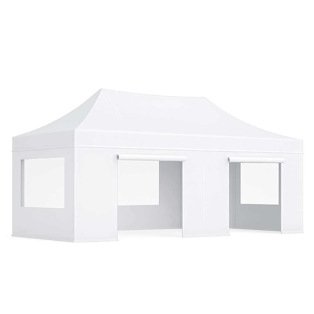 Barnum pliant PRO 4x8 Alu 55 - Côtés en option