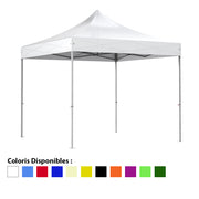 Barnum pliant PRO 3x3 Alu 55 - Côtés en option